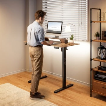 Biurko elektrycznie regulowane Sense7 120 x 60 cm, 72–118 cm