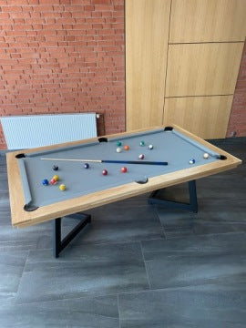 Loftowo-bilardowy stół Wenecja 8 ft od polskiego producenta