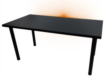 Biurko gamingowe DAMING z oświetleniem LED
